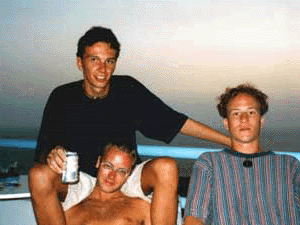 Das sind Michael, Stefan und Simon